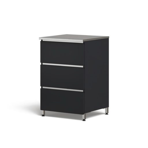 Utekjøkken BDH590x550x885mm 3 skuffer